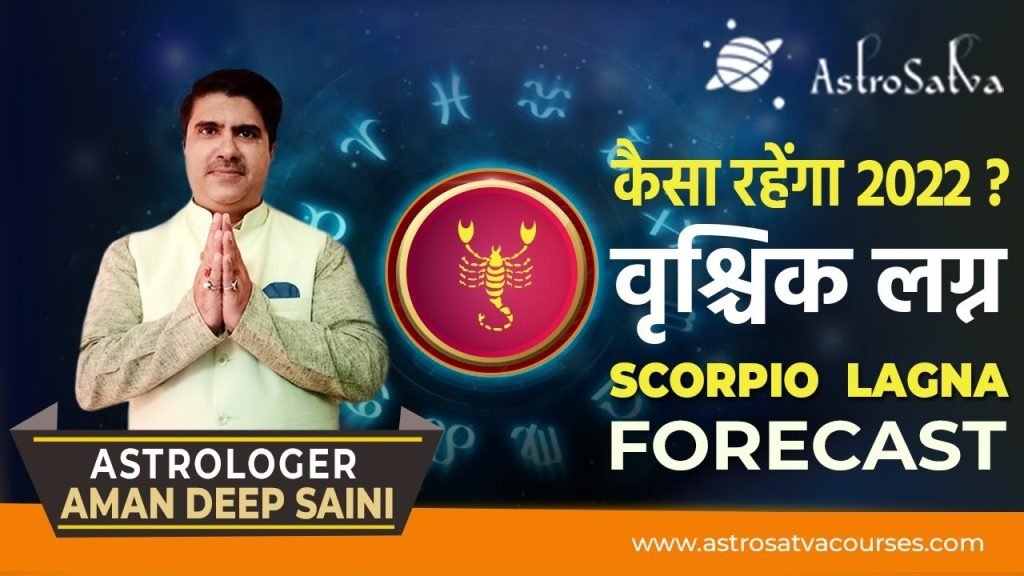 2022 FORECAST-Vrischika Lagna (वृश्चिक लग्न), Scorpio Ascendent