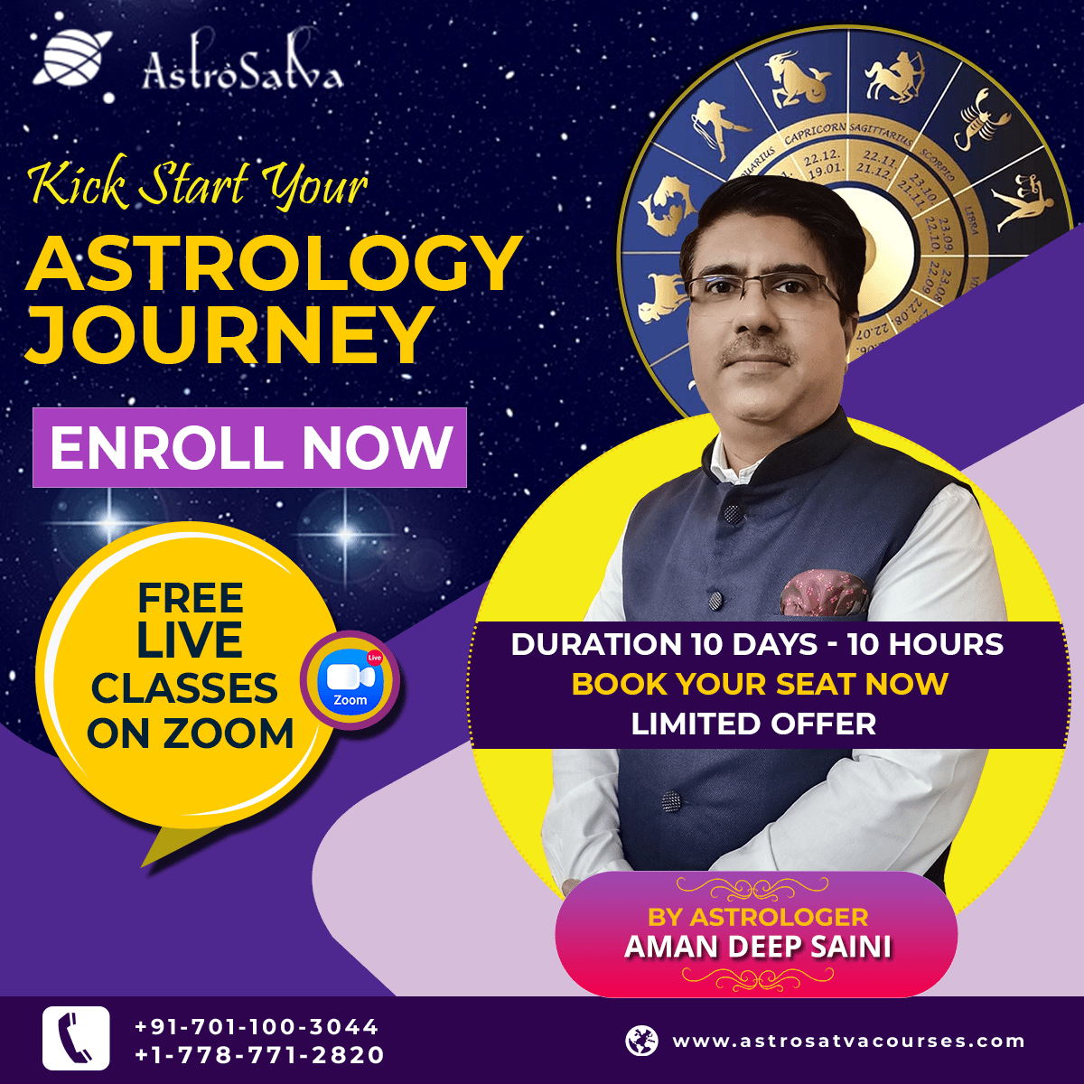 Click here for Free Astrology Course Online